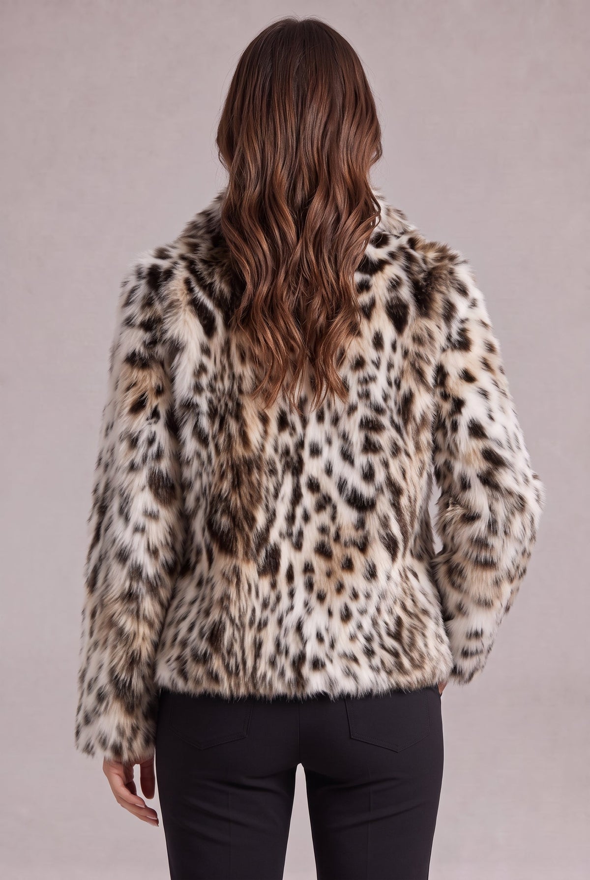 Flor – Chaqueta de leopardo