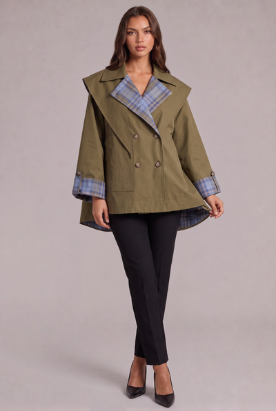 Chaqueta estilo capa Carmen