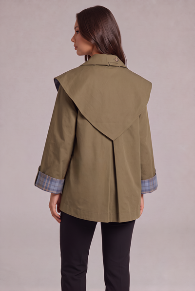 Chaqueta estilo capa Carmen