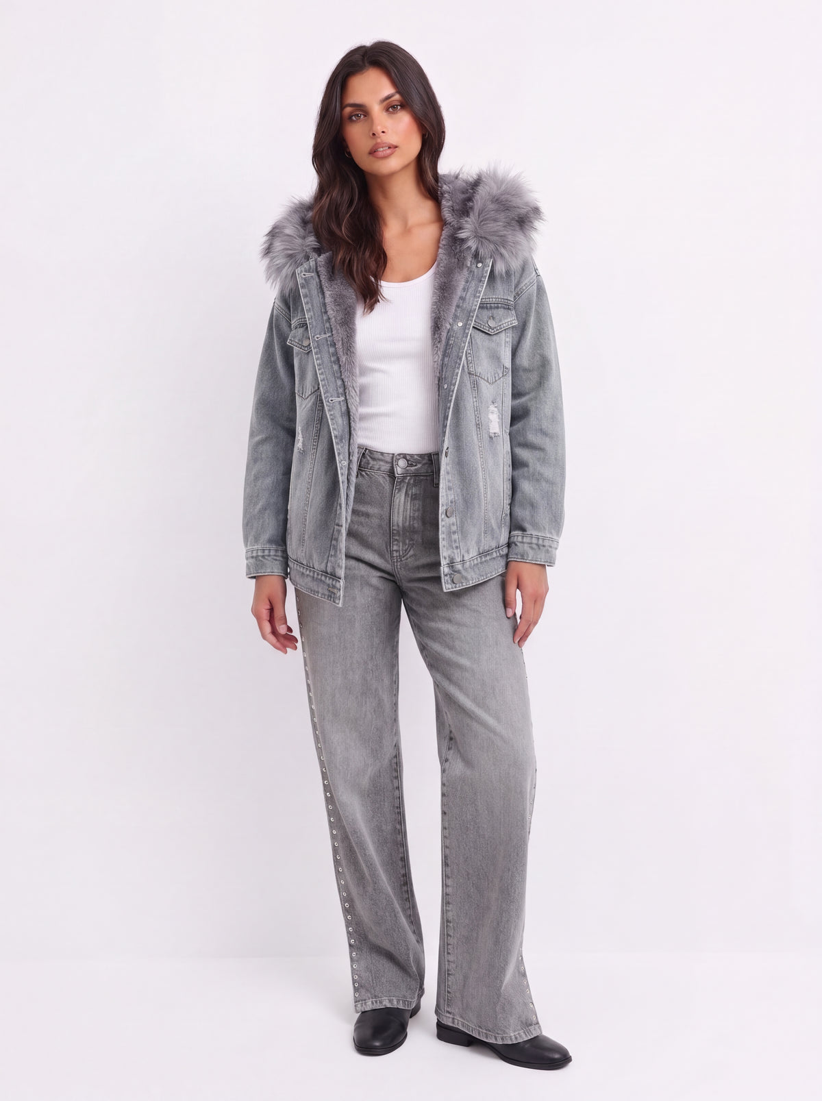 Chaqueta Denim Alaska
