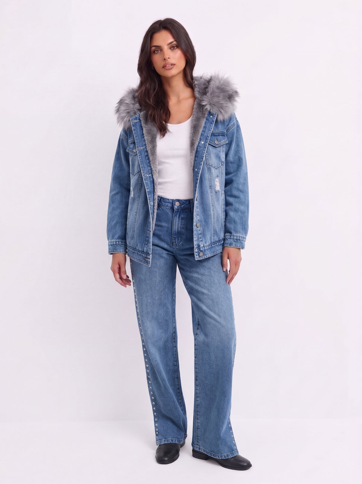 Chaqueta Denim Alaska