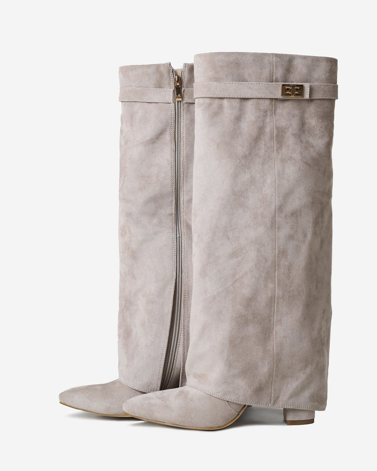 Botas de ante Lavista altura rodilla Taupe